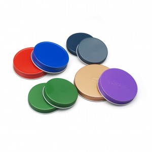 Contenitore e coperchi in alluminio——colorati
